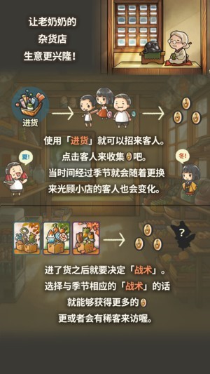 昭和杂货店物语3按钮全解