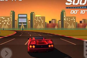 复古风格3D赛车游戏《追逐地平线》8月正式上架